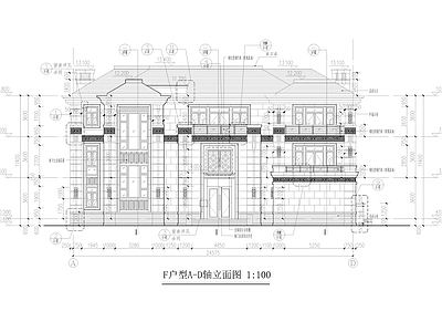 新中式别墅建 施工图