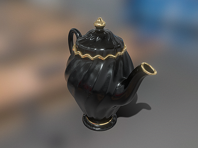 现代水壶 茶壶 瓷器 瓷壶 陶瓷壶