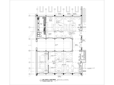 酒吧图书游戏厅酒店休闲区详图 施工图 公区