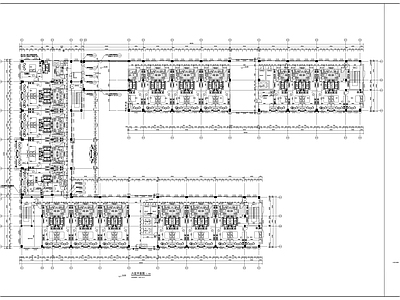 酒店公寓建筑图 施工图 酒店建筑