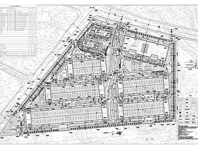 产业园生产用房及配套用房建筑 施工图 工业建筑