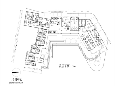 培训中心平面图 施工图