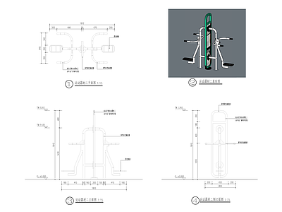 运动器材 施工图