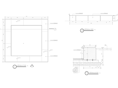 树池花坛 施工图
