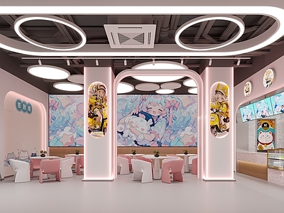 现代玩具店 手办 盲盒