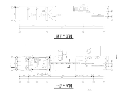 工厂大门方案图 施工图