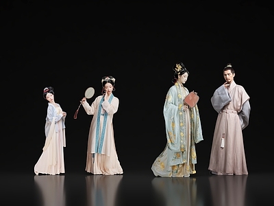 古风夫妻人物场景