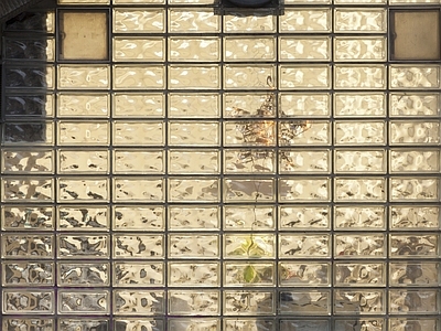 金色玻透光璃砖