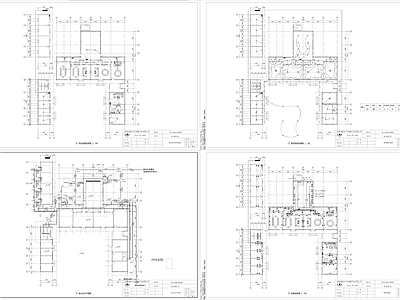 唐山南湖人家仿四合院建筑施工套图 施工图