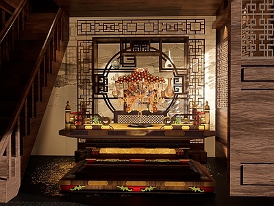 新中式古风展厅