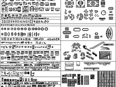 雅布平面图库 施工图