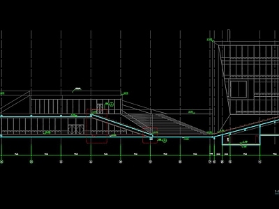 现代会展艺术中心 1 施工图 博物馆建筑