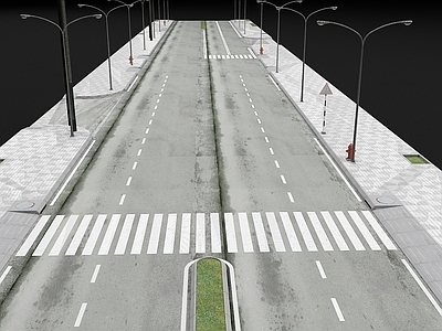 现代马路 道路 公路