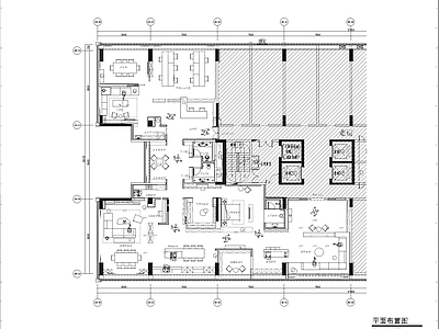 佛山某现代轻奢全屋定制 施工图 平层