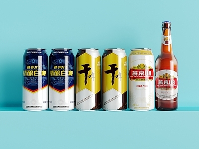 饮料 啤酒 易拉罐 酒瓶