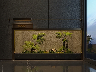 现代植物景观 小品 植物造景 植物堆