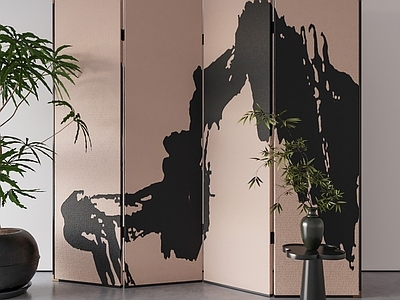 现代屏风
