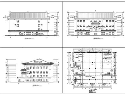 静音寺建 施工图 古建