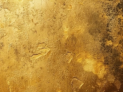 金色褶皱金箔纸金属