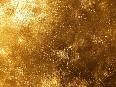 金色褶皱金箔纸金属