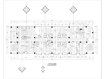 1050㎡足浴足疗休闲会所 施工图