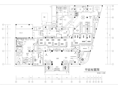 1600㎡汤泉水疗 洗浴中心 施工图