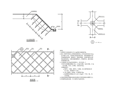 土钉护坡 施工图 局部景观