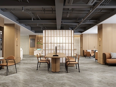 新中式中餐厅 就餐区