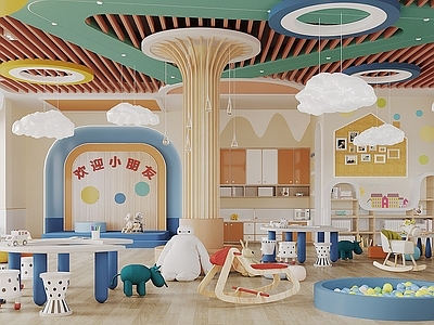 现代幼儿园 幼稚园 幼儿园 托儿所 儿童活动室 儿童玩具