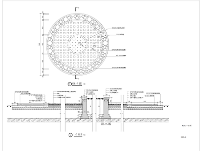树池花坛 详图 施工图