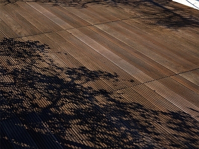 现代户外 木地板 地面 国外 8k扫描写实材质