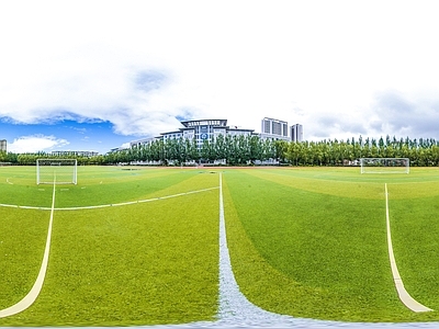 HDR运动健身操场体育广场