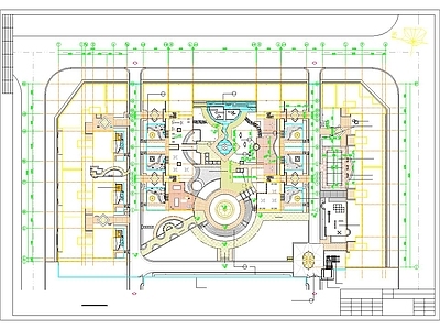 某广场绿地景观 施工图