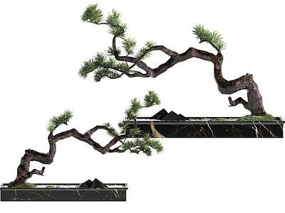 新中式盆景