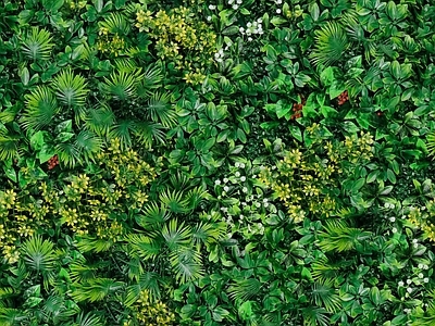 无缝绿植墙