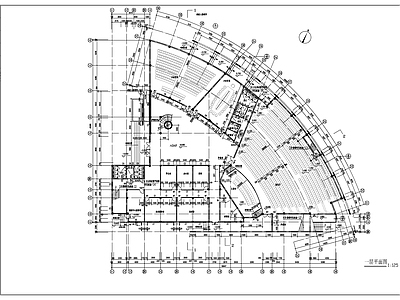 高校行政楼建筑 施工图