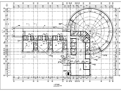 幼儿园建筑平面图 施工图