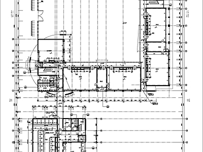 医学院解剖楼建筑图 施工图