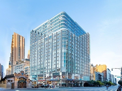 城市街道外景日景