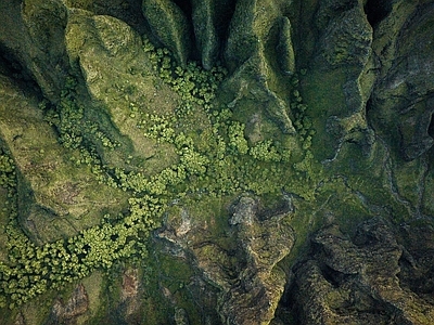 山地峡谷 自然元素