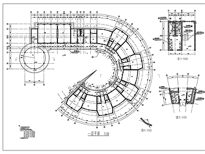 幼儿园建筑平面图 施工图