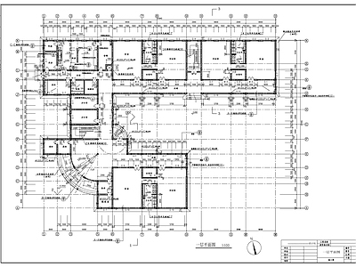 幼儿园建筑平面图 施工图