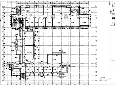 大学教学楼建施图 施工图