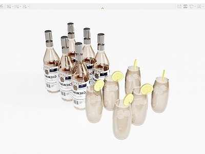 酒具 酒瓶 酒杯