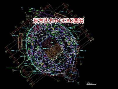 东方艺术中心图纸 施工图