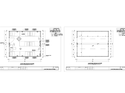 十六人间宿舍2X20英尺集装箱平面图 施工图
