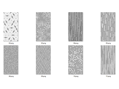 镂空冲孔板素材 施工图 平面图块