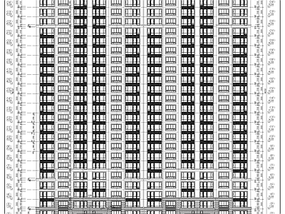 某小区住宅楼建筑图 施工图