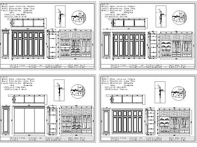 柜体家具 施工图