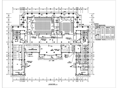 图书馆电气通 施工图 建筑电气